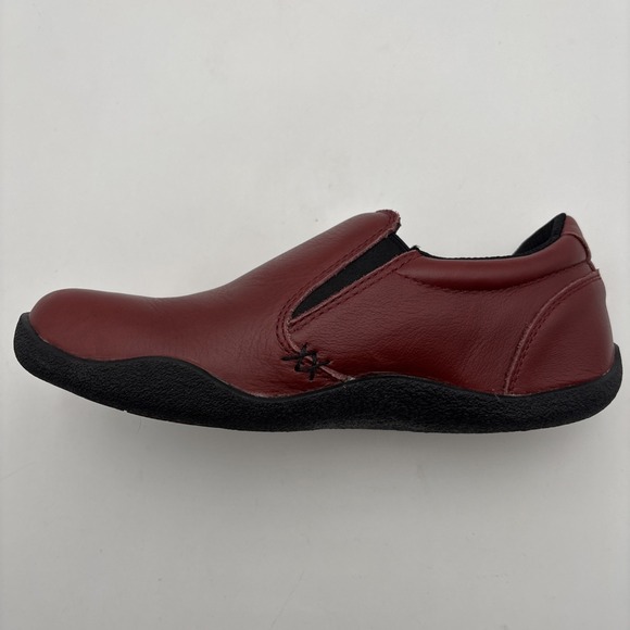 KURU Kivi Slip On Shoes Womens 9 US Comfort Walking Loafers Red Leather 201904E - Picture 9 of 11